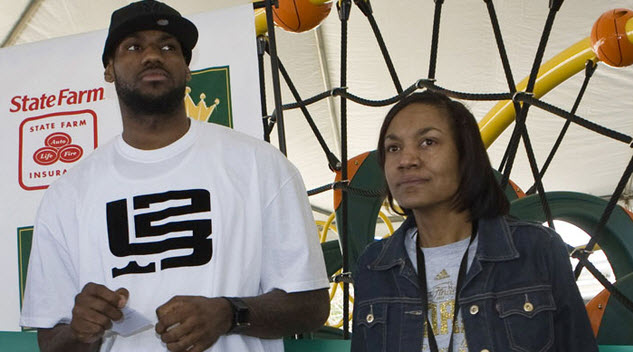 LeBron James mother arrested lebron james mother images. LeBron James mother arrested